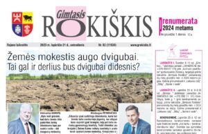„Gimtasis Rokiškis” 2023 m. lapkričio 21 d., antradienis