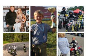 Septynerių Lietuvos supermoto talentas skina pergales ir Baltijos šalyse