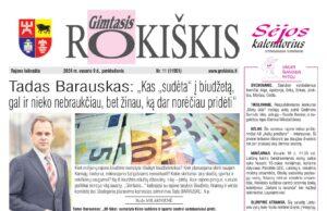 „Gimtasis Rokiškis” 2024 m. vasario 9 d., penktadienis