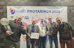 Protariadoje – pirmoji vieta