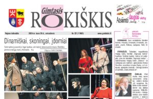 „Gimtasis Rokiškis” 2024 m. kovo 26 d., antradienis