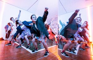 Spektaklis „me two / Savoj krūvoj“ Rokiškyje