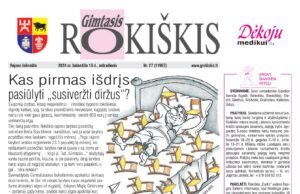 „Gimtasis Rokiškis” 2024 m. balandžio 16 d., antradienis