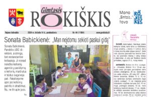 „Gimtasis Rokiškis” 2024 m. birželio 14 d., penktadienis