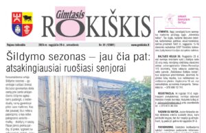 „Gimtasis Rokiškis” 2024 m. rugpjūčio 20 d., antradienis