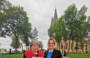 Marytė Lungienė pagerbta vyskupo Žolinės apeigose Krekenavoje