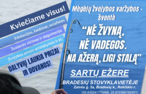 „Nė žvyną nė vadegos“ – smagumas visai bendruomenei