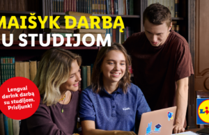 „Maišyk darbą su studijom“: „Lidl Lietuva“ siūlo lankstų darbo grafiką ir karjeros galimybes studentams