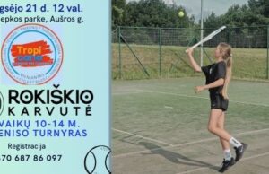 Kviečiame į teniso turnyrą