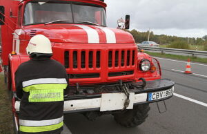 Kelią užstojo medis