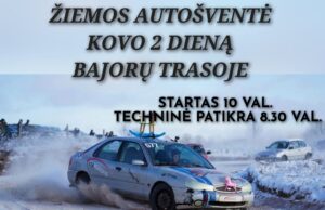 Bajorų trasoje vyks „Žiemos auto šventė“