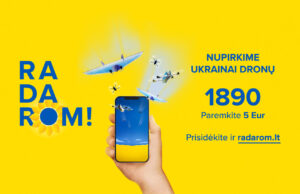 Jau trečią kartą – RADAROM!