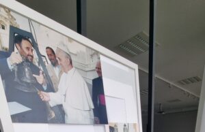 Atminimo langas Popiežiui Pranciškui