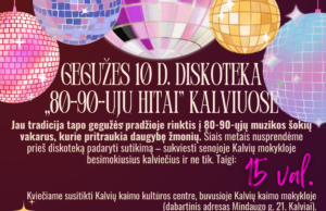 Diskoteka 80-90-ŲJŲ HITAI Kalviuose