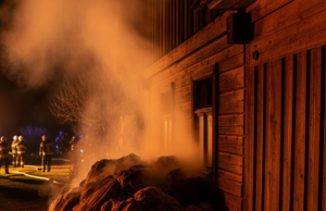 Pranešimas dėl gaisro Rokiškio rajone