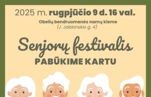 Senjorų festivalis PABŪKIME KARTU