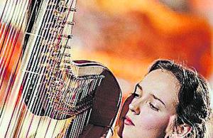 Muziejuje skambės arfa