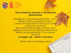 Savivaldybės vadovų sveikinimas Rugsėjo 1-osios proga