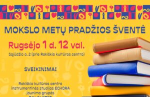 Mokslo metų pradžios šventė Rokiškyje