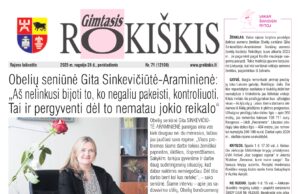 Naujausiame „Gimtojo Rokiškio“ numeryje skaitykite: