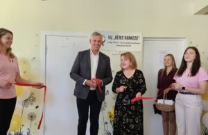 Savivaldybės skirtose patalpose VšĮ „Gėris rankose“ įsirengė jaukias erdves