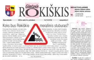 „Gimtojo Rokiškio“ numeryje