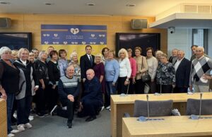 „Artrito“ klubo nariai aplankė Seimą