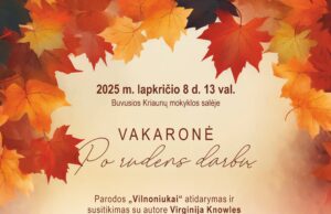 Vakaronė PO RUDENS DARBŲ Kriaunose