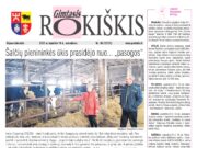 Naujausiame „Gimtojo Rokiškio“ numeryje – aktualijos, kurios svarbios kiekvienam rajono gyventojui