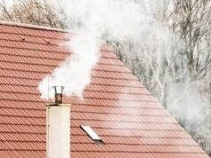 Užsidegė kamino suodžiai