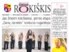 Šviežias „Gimtasis Rokiškis“ jau čia! Sužinokite, kuo gyvena mūsų kraštas šią savaitę.