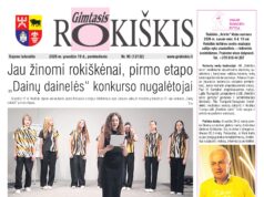 Šviežias „Gimtasis Rokiškis“ jau čia! Sužinokite, kuo gyvena mūsų kraštas šią savaitę.