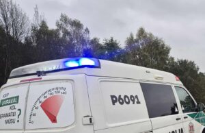 Per pėsčiųjų perėją ėjusį vyrą kliudė automobilis