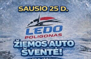 „Ledo poligonas“ – žiemos autošventė!