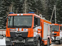 Degė elektros įvado skydinė