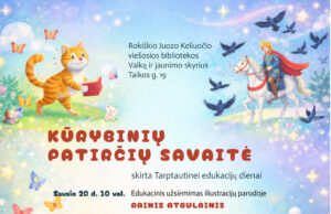 Kūrybinių patirčių savaitė, skirta tarptautinei edukacijos dienai