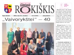 SKAITYKITE NAUJAUSIAME „GIMTOJO ROKIŠKIO“ NUMERYJE!
