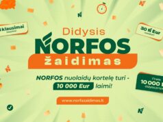 Kasdien po 5 klausimus ir šansas laimėti 10 tūkst. eurų – startuoja „Didysis NORFOS žaidimas“
