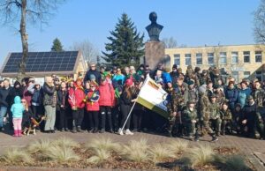 Žygiuota Kamajų seniūnijos keliais