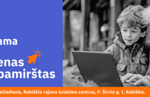 Kviečia į skaitmeninių įgūdžių mokymus