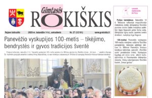 KAS RYTOJ „GIMTAJAME ROKIŠKYJE“?
