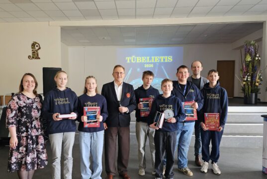 Paaiškėjo protingiausias „Tūbelietis“: Rokiškio progimnazijoje triumfavo šeštokas (foto)