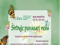 Ansamblių šventė Pandėlyje