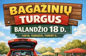 Bagažinių turgus Rokiškyje