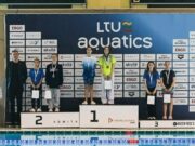 Lietuvos vaikų plaukimo čempionate – Rokiškio auksas ir bronza