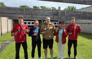 Rokiškio jaunieji šauliai šalies čempionate susižėrė medalius