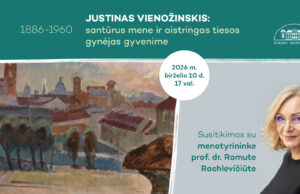 Apie Justiną Vienožinskį su prof. dr. Ramute Rachlevičiūte