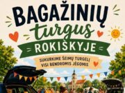 Bagažinių turgus Rokiškyje: prikelkite daiktus antram gyvenimui!