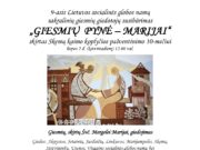 Kviečia į sakralinių giesmių susibūrimą „GIESMIŲ PYNĖ – MARIJAI“