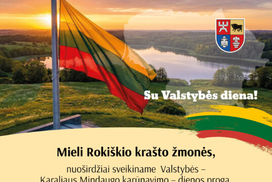 Rokiškio rajono savivaldybės vadovų sveikinimas